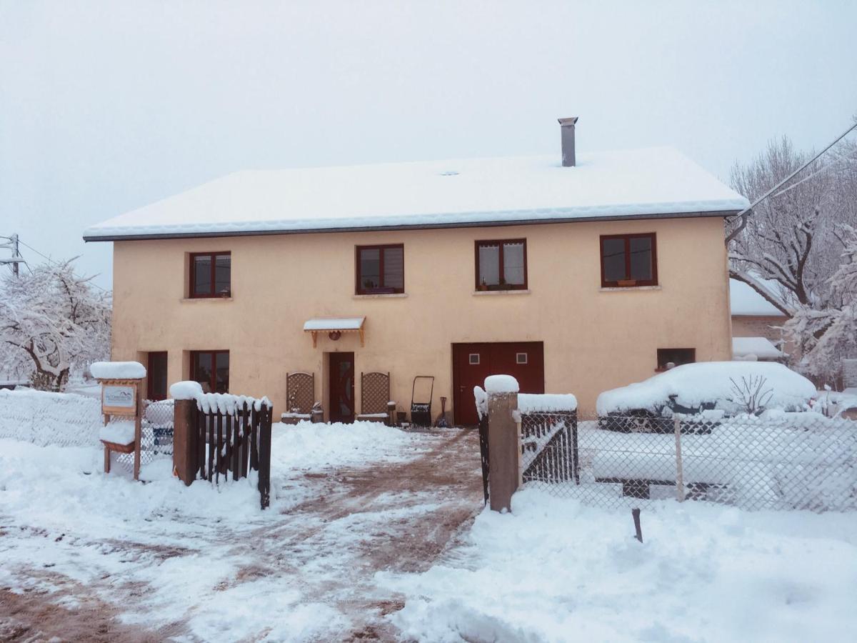 Les 3Crokignols, Maison D'Hote Familiale. Saffloz Exterior foto