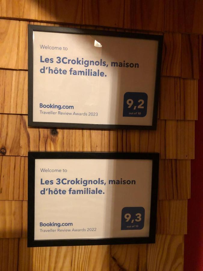 Les 3Crokignols, Maison D'Hote Familiale. Saffloz Exterior foto